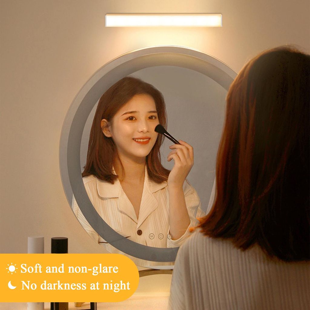 Nachtlicht Wiederaufladbare Nachttischlampe Schlafsaallampe Augenpflege Adsorption LED-Leselicht Kein Schlag Kleine Schreibtischlampen