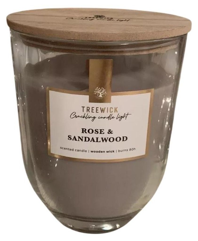 Treewick XL Duftkerzen Rose & Sandalwood