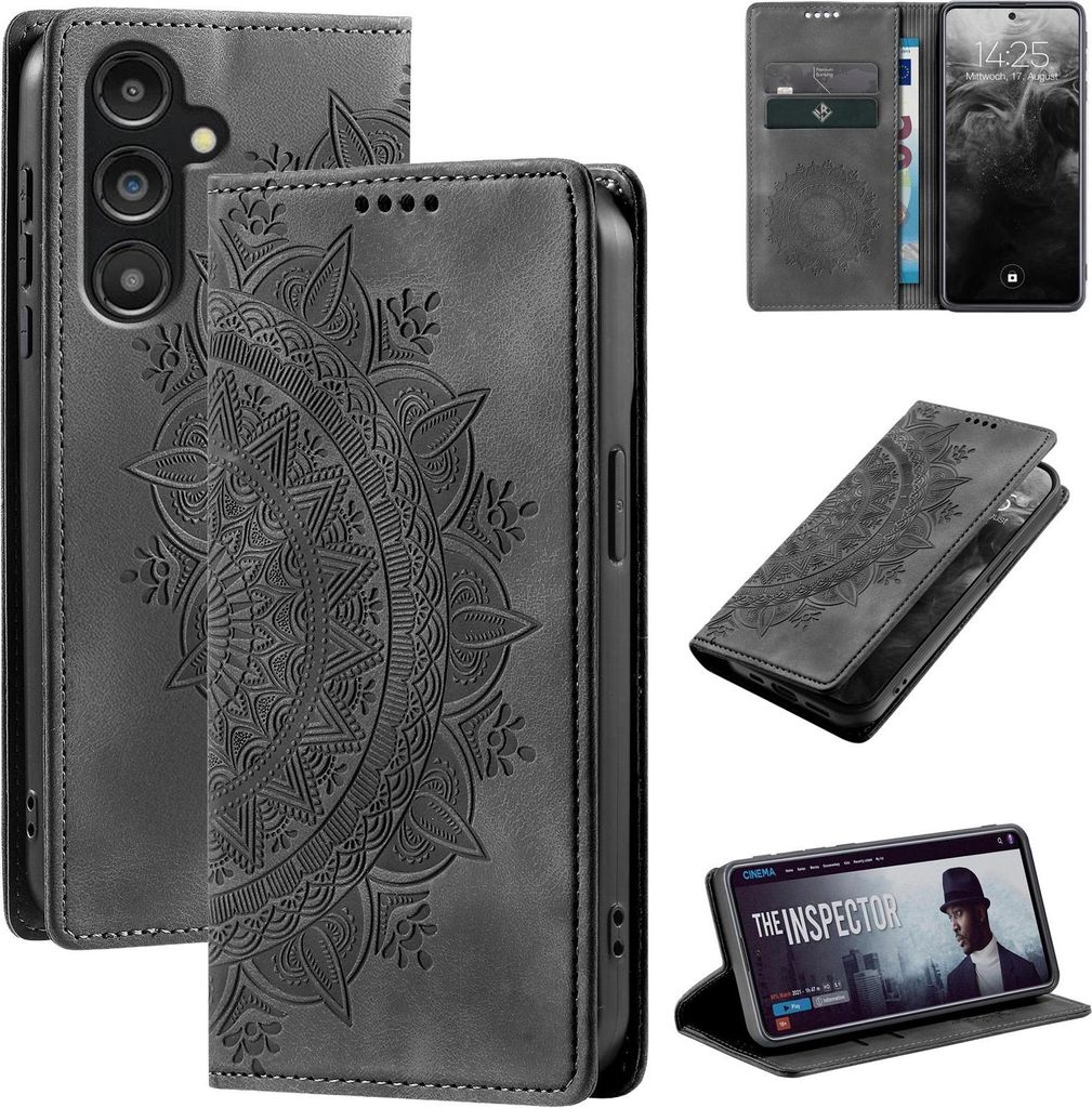 Mandala Handyhülle für Samsung Galaxy S25 FE RFID Schutz Produktbild 