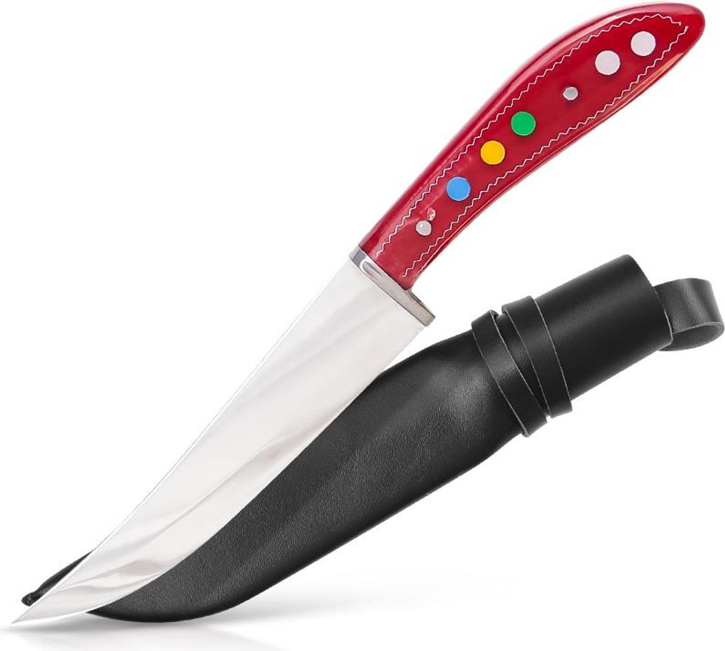 Usbekischer Messer – Pchak, 24 cm Edelstahl Kochmesser Handarbeit Küchenmesser