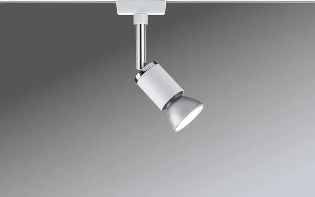 Luce d'Atmosfera Paulmann URail 95333 Pure II Bianco e Cromo GU10