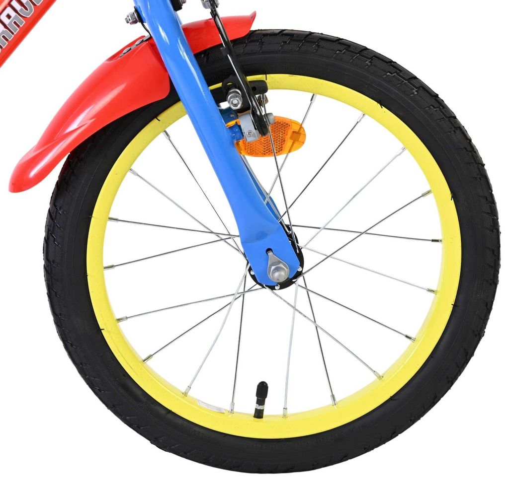 Paw Patrol Kinderfahrrad - Jungen - 16 Zoll - Rot Blau Produktbild 