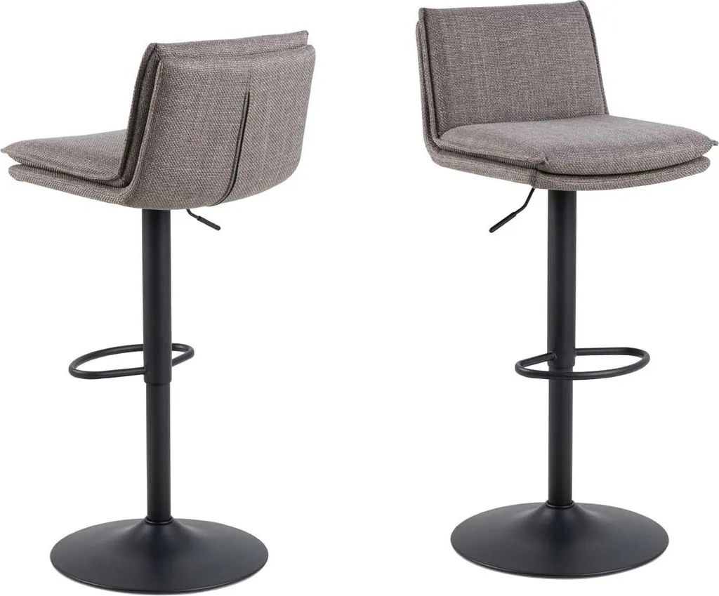 Tabouret de Bar Marron Flynn pour Îlot de Cuisine et Comptoir de Salon