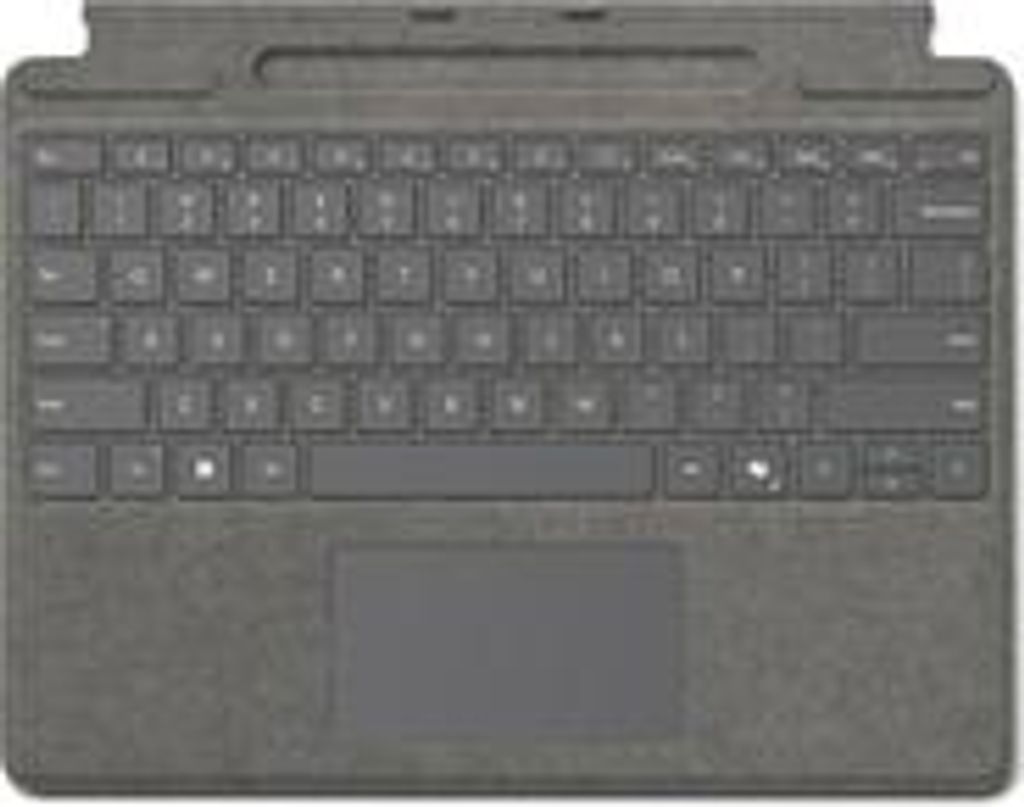 Microsoft Surface Pro Keyboard for Business - Tastatur - mit Trackpad, Beschleunigungsmesser, Surface Slim Pen 2 Ablage- und Ladeschale - QWERTY - ...