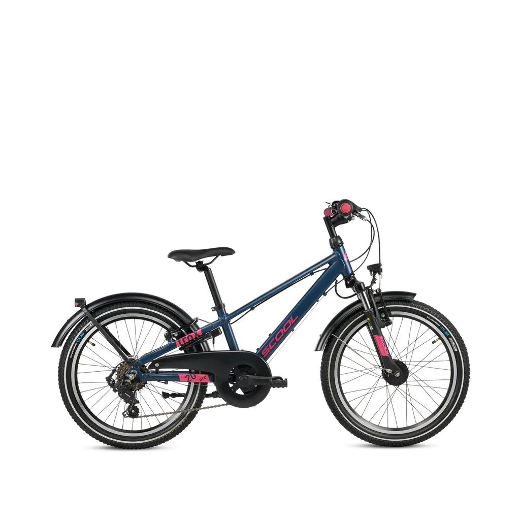 Vélo enfant 20 pouces pour l'école et les balades S’COOL troX pro 7v rose