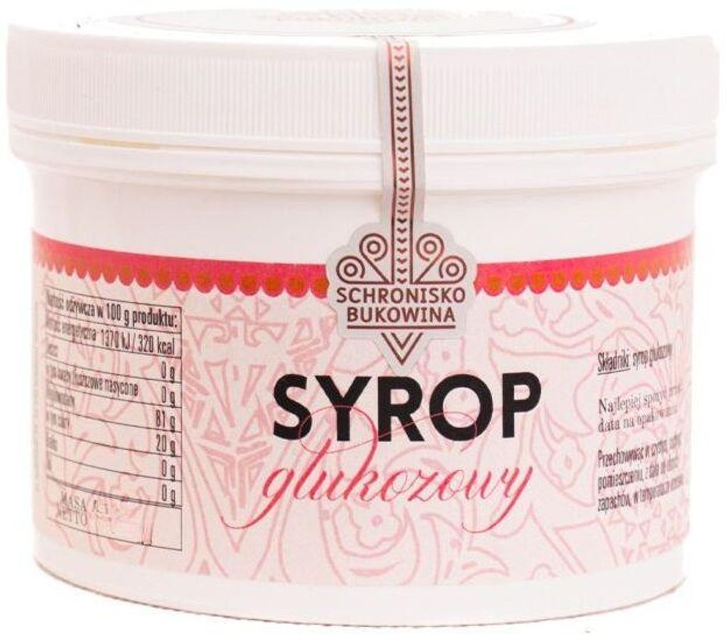 Flüssiger Glukosesirup 300ml - Schronisko Bukowina Produktbild 