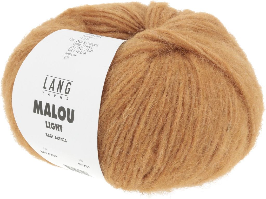 Lang Yarns - Malou Light 0259 mandarine