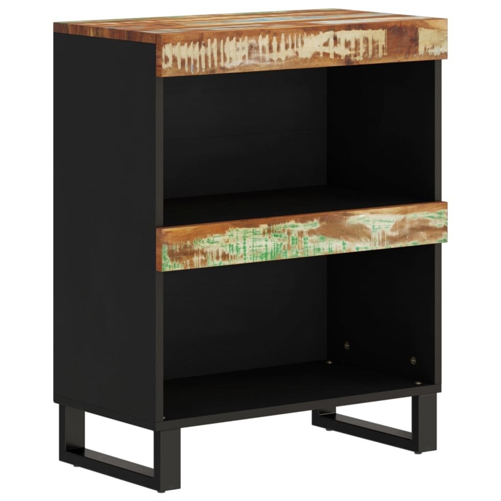 "SALE 2026" Beistelltisch 60x33x75 cm Altholz Massiv - Nachttische & -schränke DE7469667