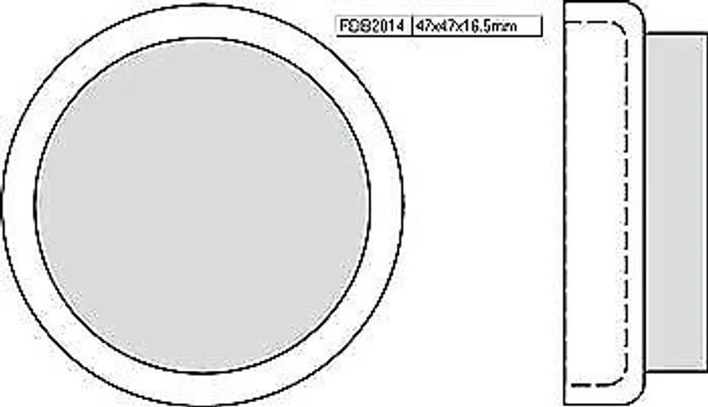 Plaquettes de Frein Frittées Ferodo FDB 2014 SG pour Usage Intensif