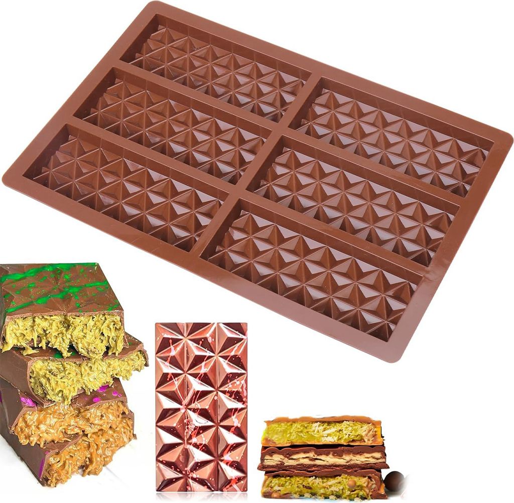 Schokoladenform Silikon Schokoladentafel Form Produktbild 2