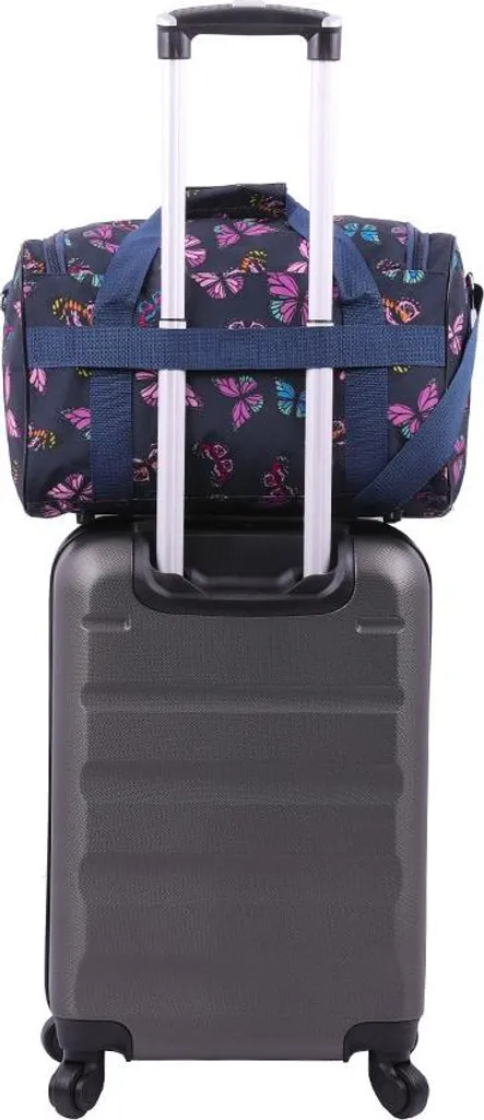 Regala un Viaggio con la Borsa CITIES 611 Butterfly Navy per Donna - 8