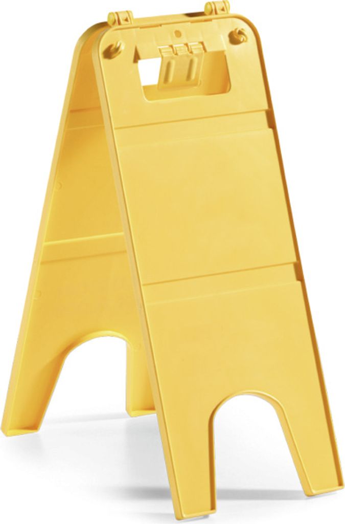 Warnaufsteller SOLID Neutrale Ausführung, Polypropylen, 230x590 mm