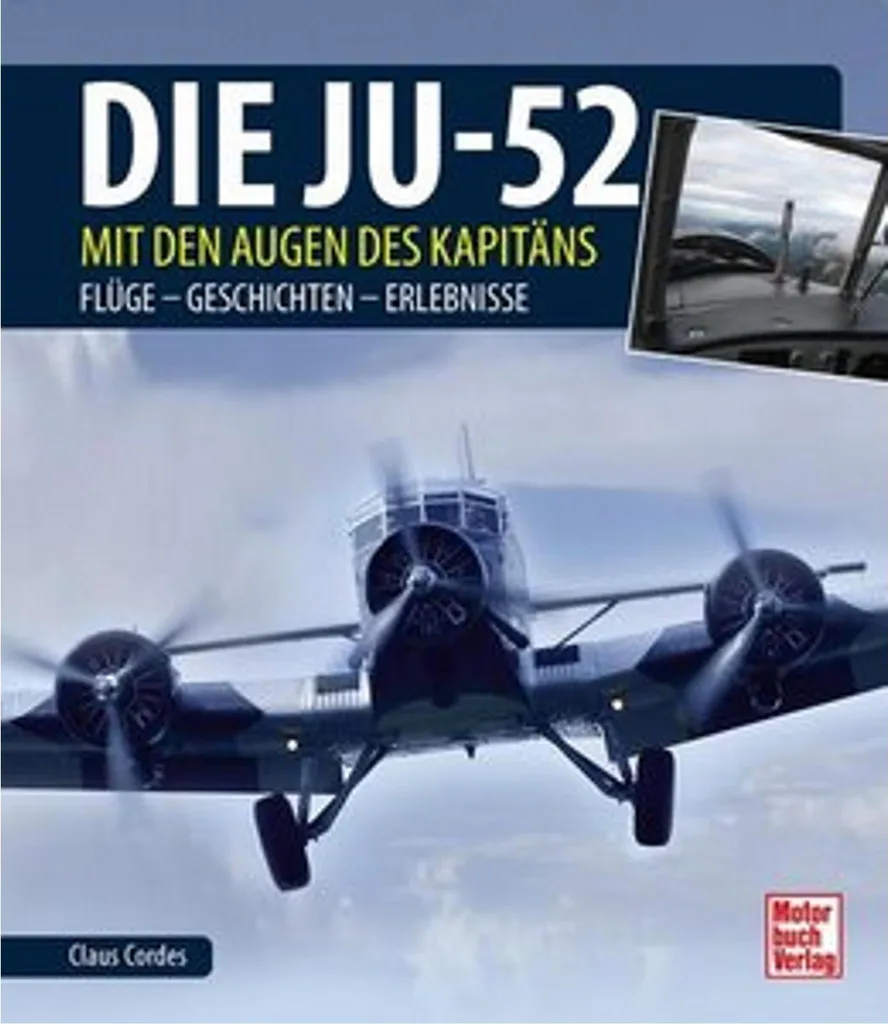 Beau livre photo Die Ju-52 aviation de collection pour passionné