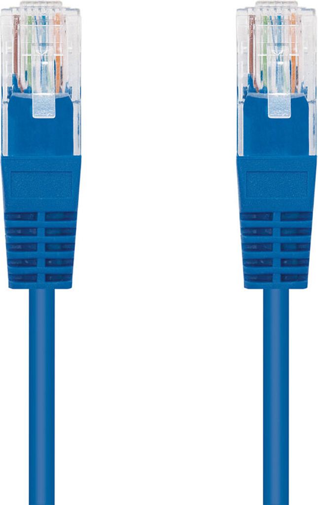 rj45 rj45 cat.6 utp patch kabel awg24,2m blau nanokabel