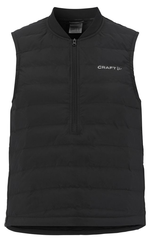 Craft SubZ 5 Laufweste XS, winddicht, isoliert, perforierter Rücken, Reißverschlusstasche