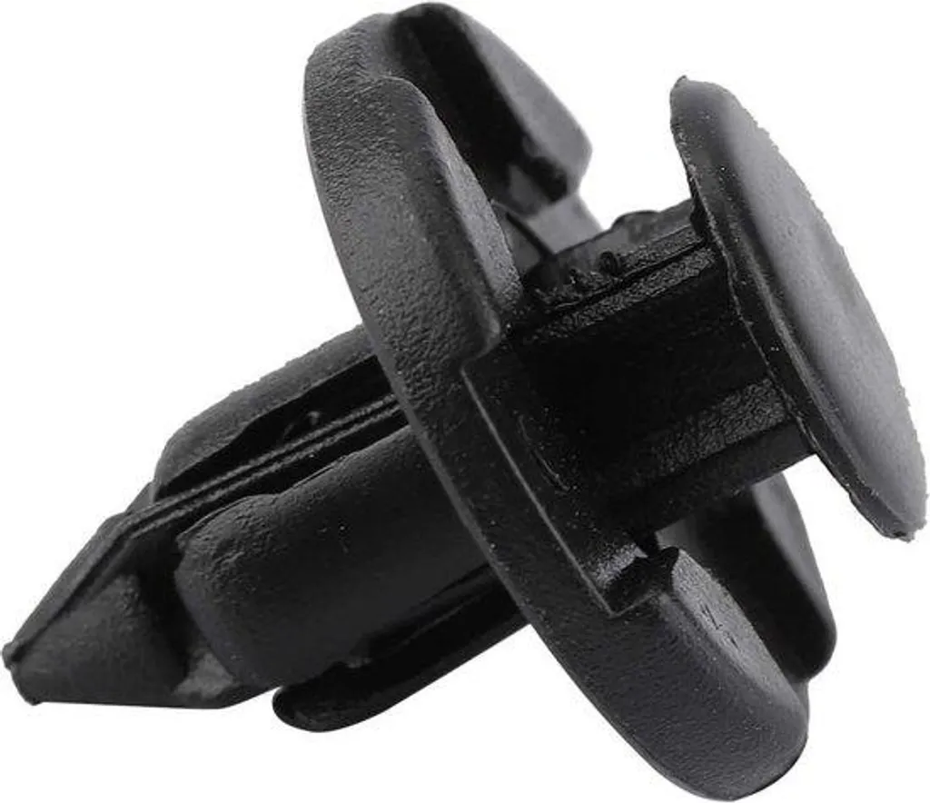 Clips de fixation pour voiture lot de 100 pièces en nylon noir robuste
