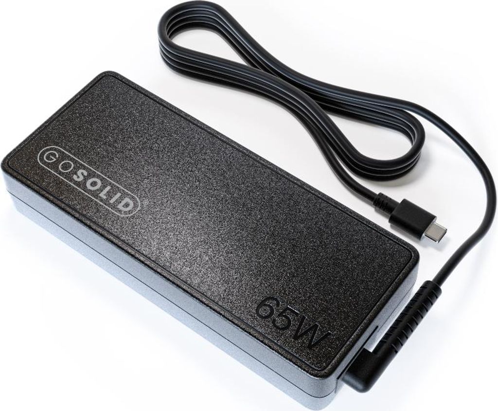 GO SOLID! USB-C Ladegerät 65W