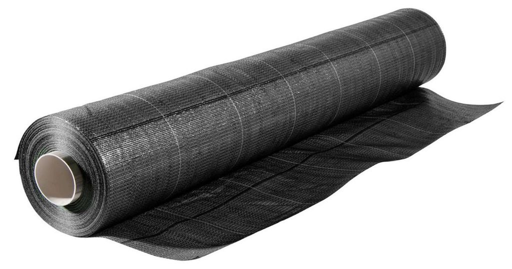 Nyumput - Unkrautvlies 10x2,10 m 100 g/m² wasserdurchlässiges Gewebe gegen Unkraut und Algen für Garten und Gemüsegarten schwarz