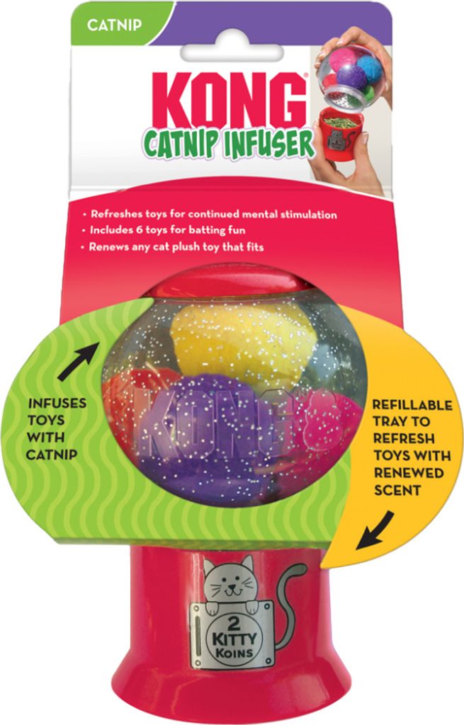 Kong Catnip Infuser Spielzeug Mehrfarbig Mehrfarbig One Size