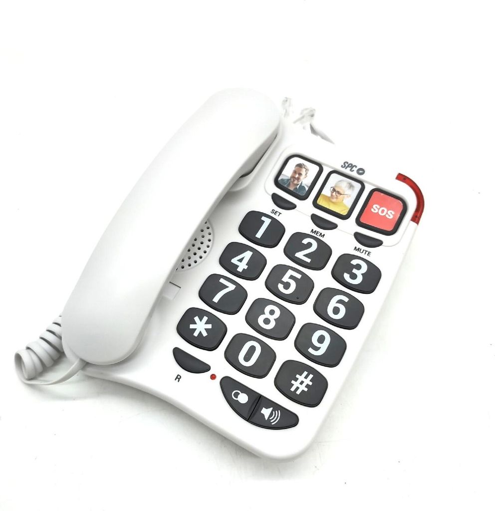 SPC Comfort Numbers 2 Senioren Festnetztelefon Große Tasten Produktbild 8