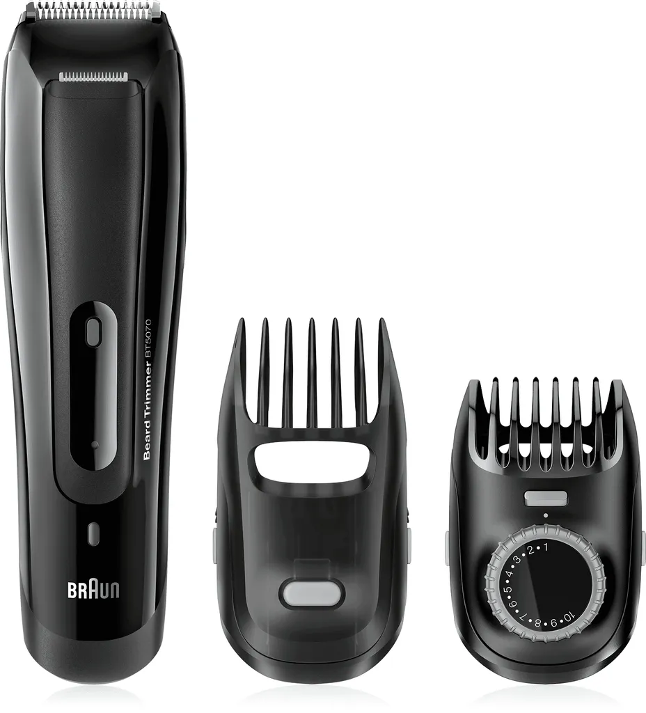 Braun BT 5070 Beard Trimmer: Precisione Tedesca e Design Ergonomico