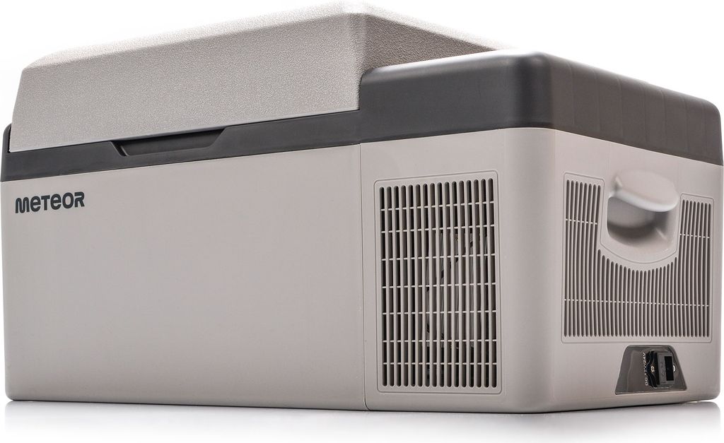 A portable cooler box.