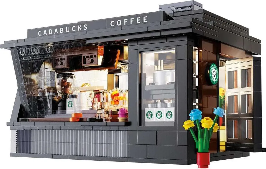 Construisez votre Café Soho CaDA 768 Pièces pour une Détente Totale