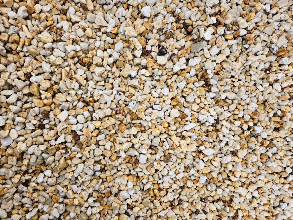 Quarzkies elfenbein 8 - 16 mm - 25 kg