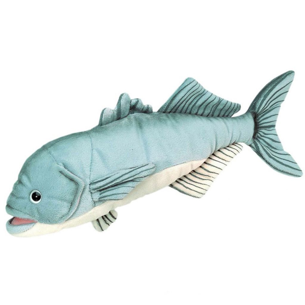 Bauer Spielwaren 14066 - Blickfänger - Plüschtier Blaubarsch (43cm)