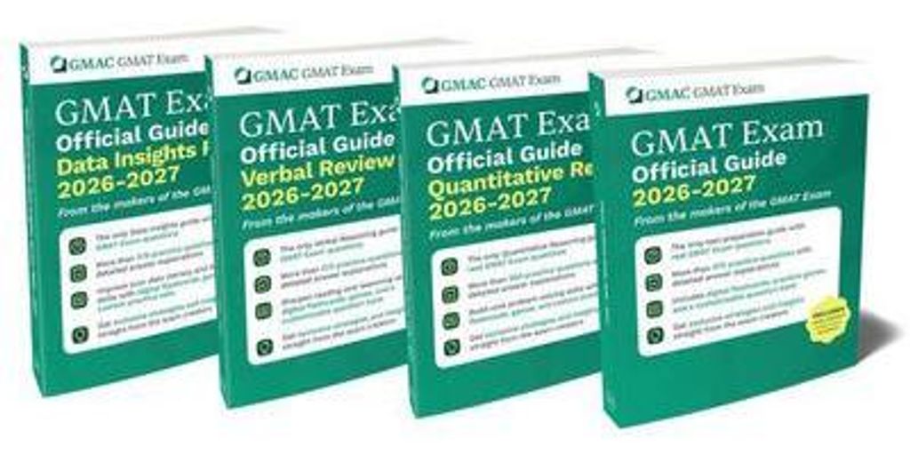 GMAT Official Guide 2026-2027 Bundle Produktbild 