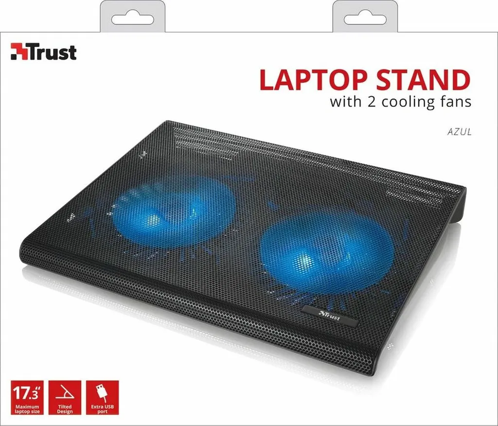 Support ventilé ergonomique pour PC portable 17.3 pouces Trust - 7