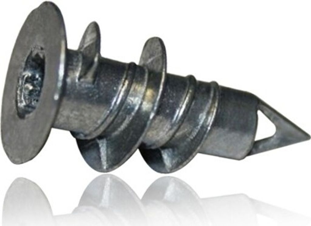 Turbodübel 10 x 35 Metall - Packung mit 100 Stück