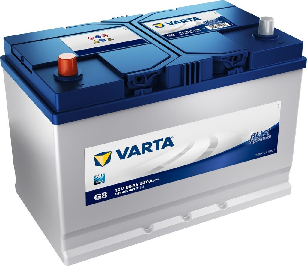 Varta G8 - Autobatterie Dynamic SLI 12V / 95Ah / 830A Produktbild 