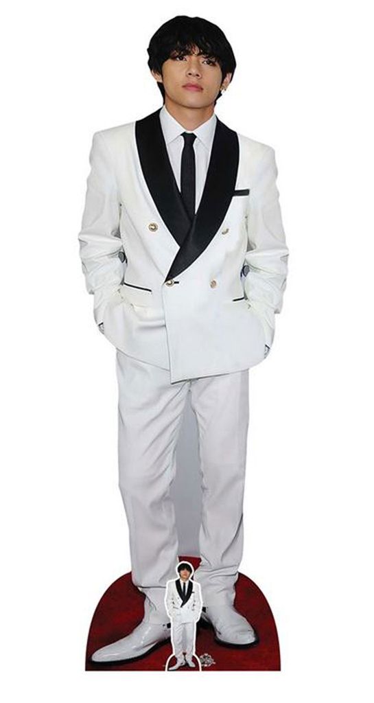 Bangtan Boys - V White Jacket Kim Tae-hyung - BTS - Obrázek produktu 