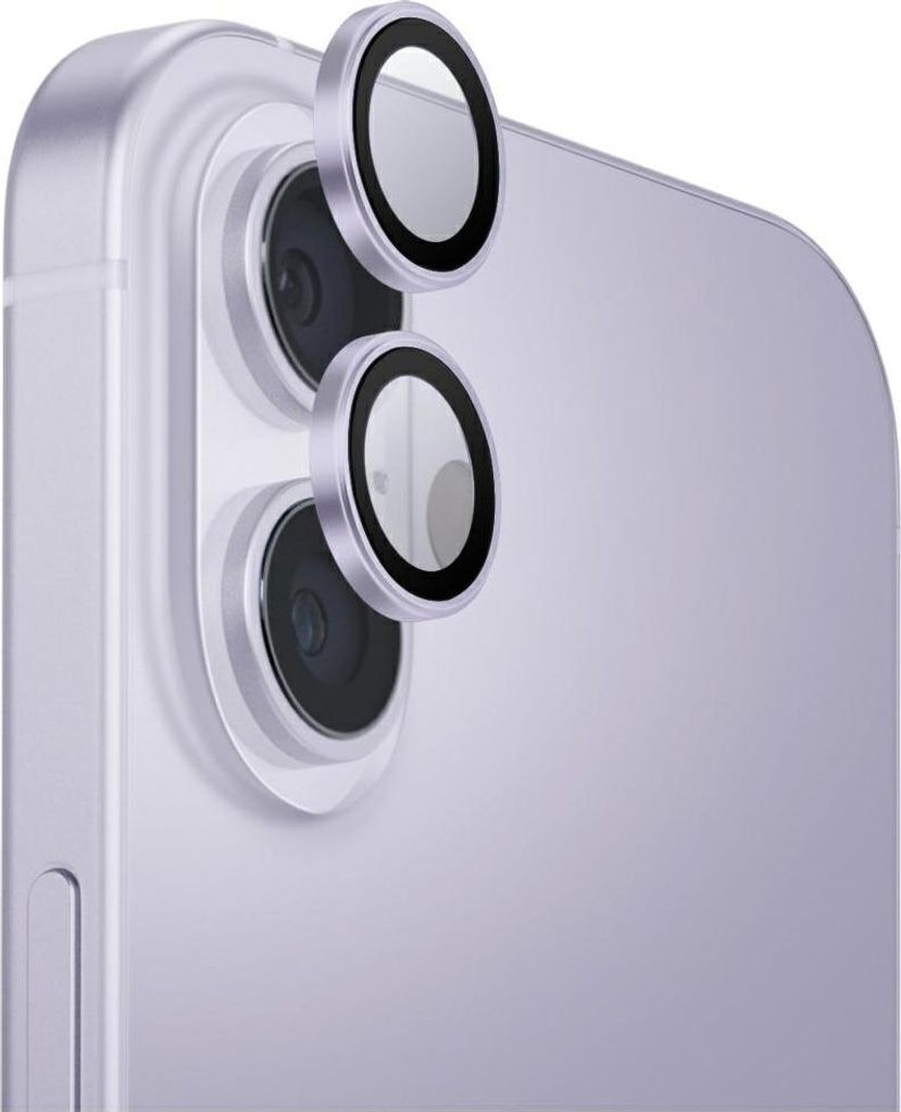 UNIQ Optix Aluminium-Kameraobjektivschutz – iPhone 17 – Lavendel