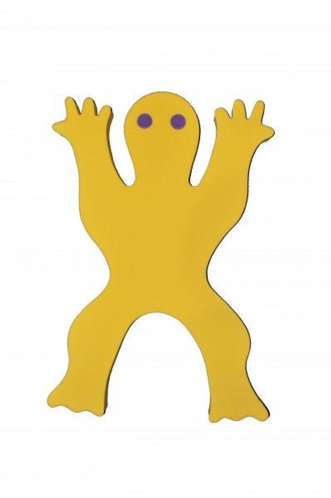 Schwimmbrett Frosch Schwimmhilfe Gelb Produktbild 
