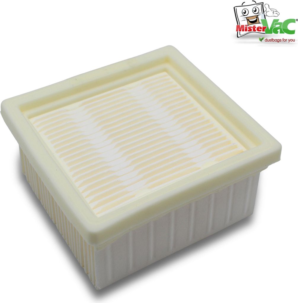 MisterVac Staubsaugerfilter Hepa Filter Ersatzfilter kompatibel mit Cleancraft DRYCAT 16 L-Class