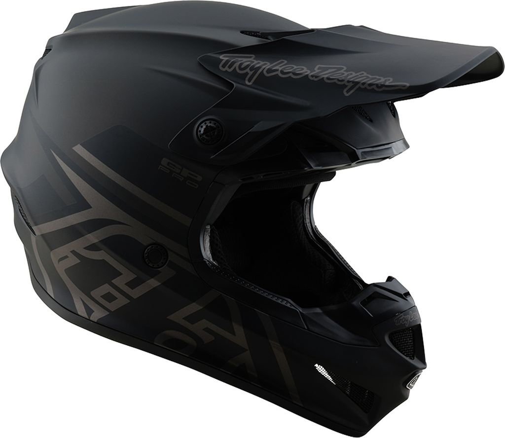 Troy Lee Designs GP Pro MIPS Helm, Mono, black, youth L | 52-53cm