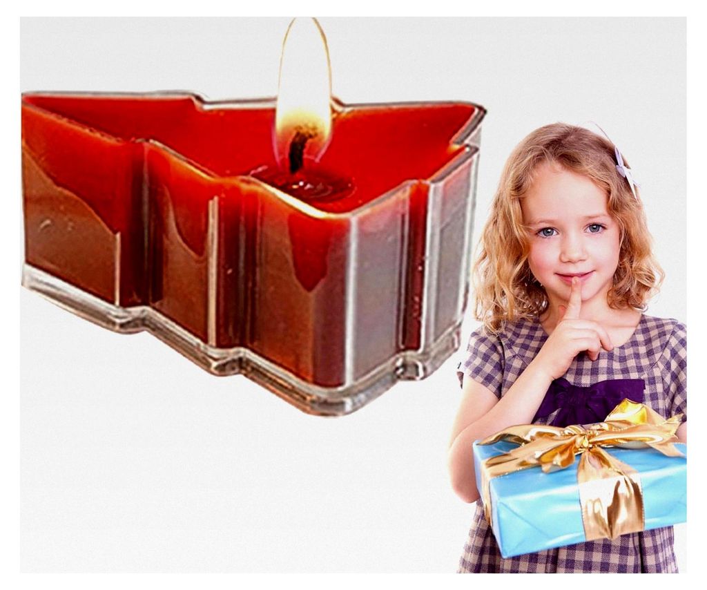 Weihnachtsbaumkerzen | Kerzenlichter für den Weihnachtsbaum | Festliche Dekoration für Wohnung, Studentenwohnheim, Büro, Schlafzimmer und Wohnzi...