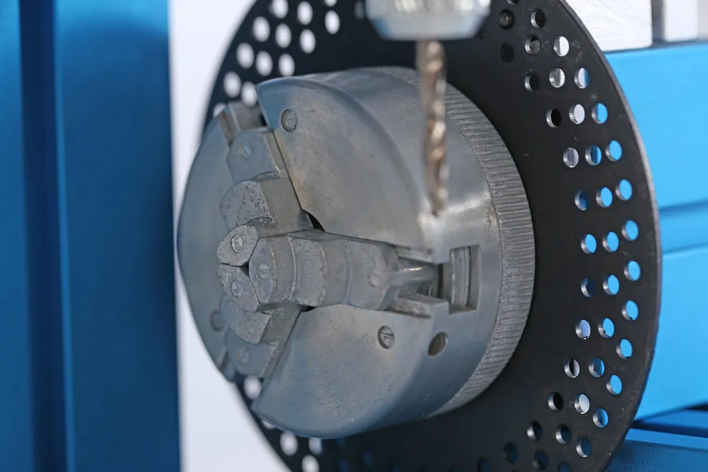 Mini perceuse d'établi électrique avec indexation tout métal 220V - 9