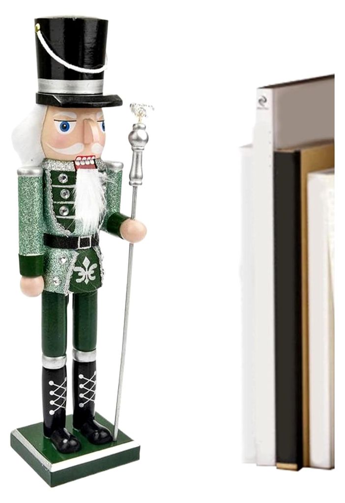 Nussknacker Weihnachtsdekoration | Nussknacker Soldat Statue für Tischdekoration | Saisonale Deko für Feiertage, Eingang, Schrank, Schreibtisch, ...
