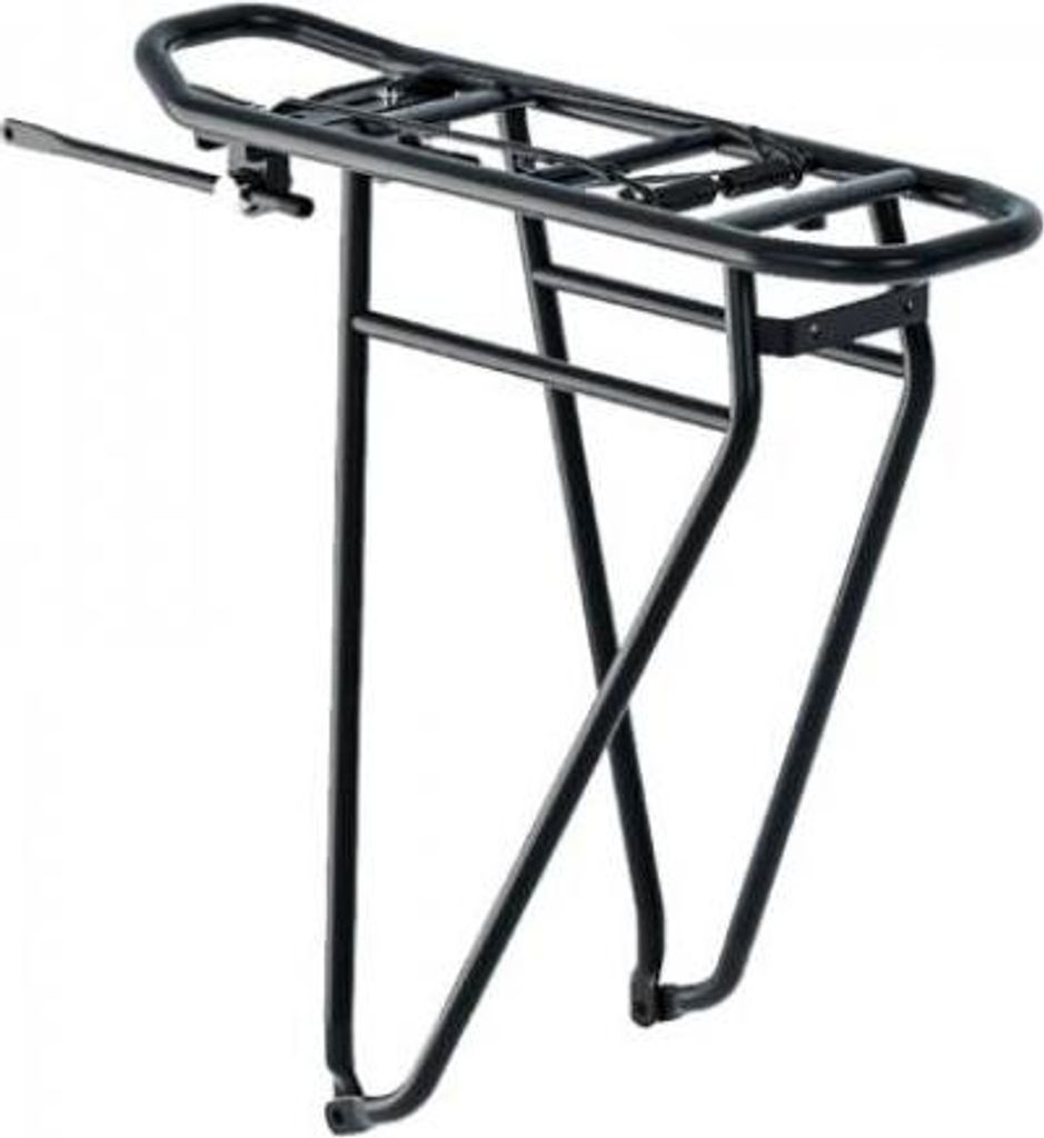 Racktime Gepäckträger Basic 2.0 Tour 29", Aluminium, schwarz, Snapit 2.0-komp...
