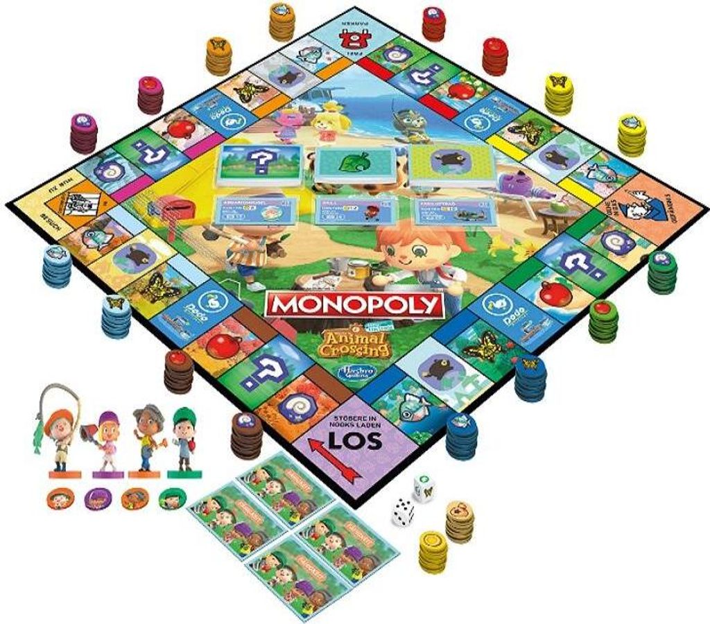 Hasbro - Monopoly - Animal Crossing New Horizons Brettspiel Produktbild 8