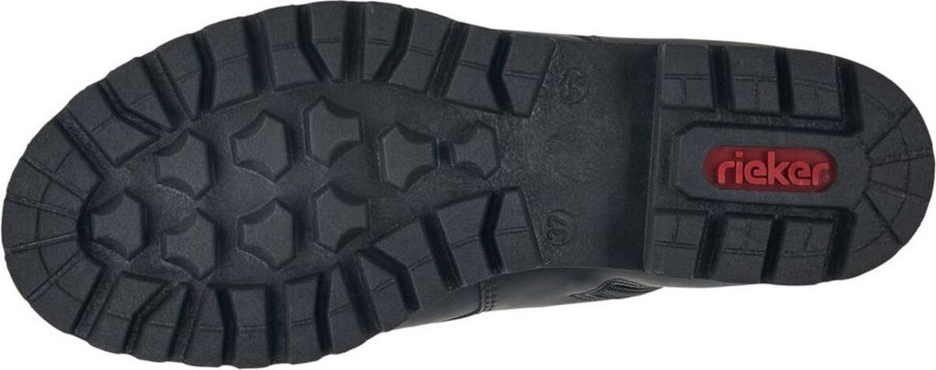 Rieker Schnürstiefel - Tiefschwarz Kunstleder Größe: 39 Produktbild 10