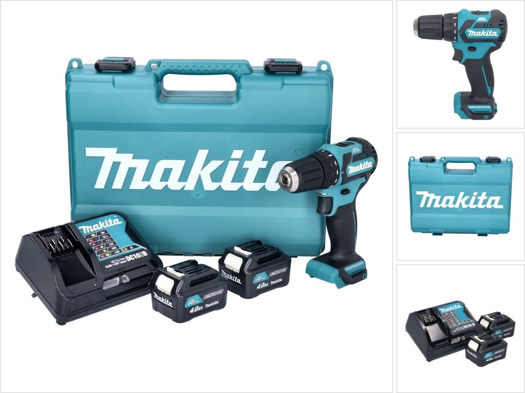 Makita Bohrmaschine/Schrauber 10.8V 35/21Nm 2 X 4.0Ah Produktbild 
