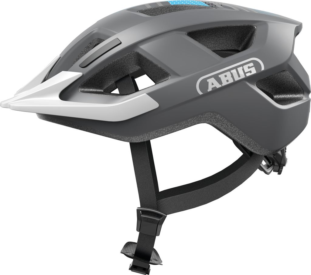 ABUS Fahrradhelm Aduro 3.0 LED - sportiver City-Helm in stilvollem Design für alltägliche und sportliche Touren - mit Rücklicht - für Damen und...