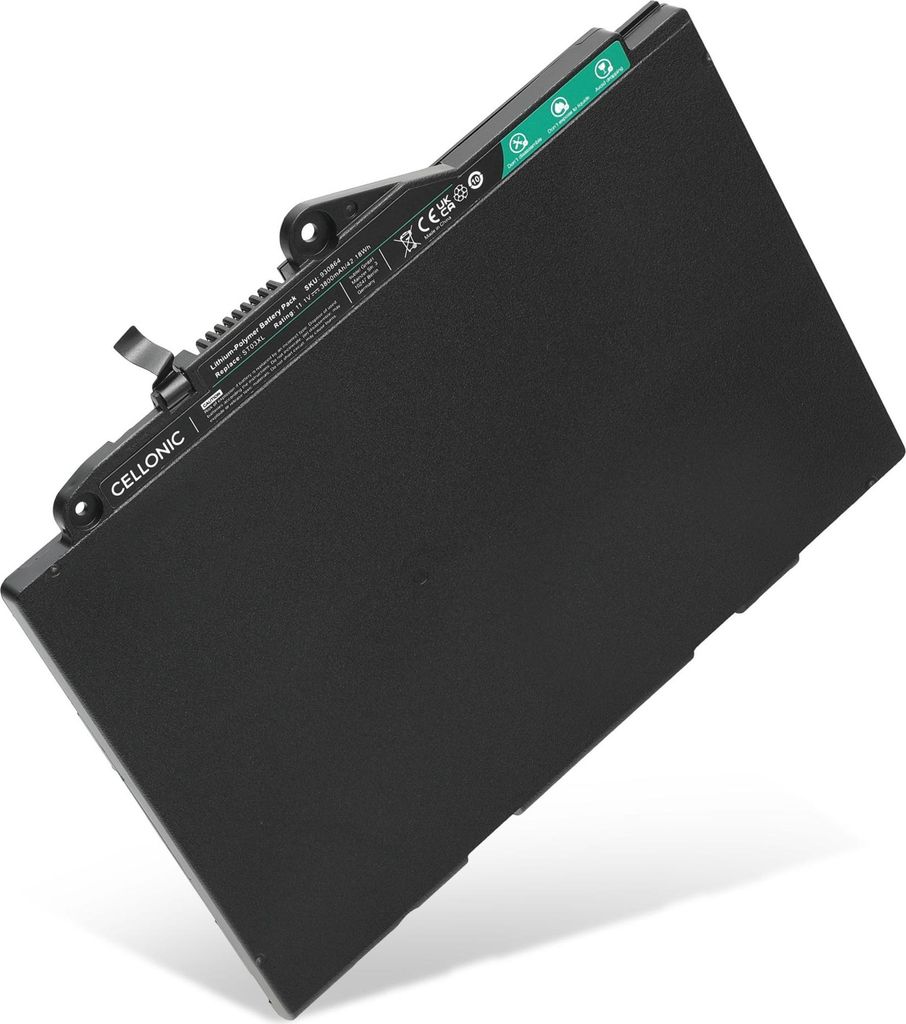 CELLONIC 1x Akku für Notebook Kompatibel mit HP EliteBook 725 Gen 4, EliteBook 820 Gen 4, EliteBook 720 Gen 4, ST03XL - (3800mAh, 11.1V)