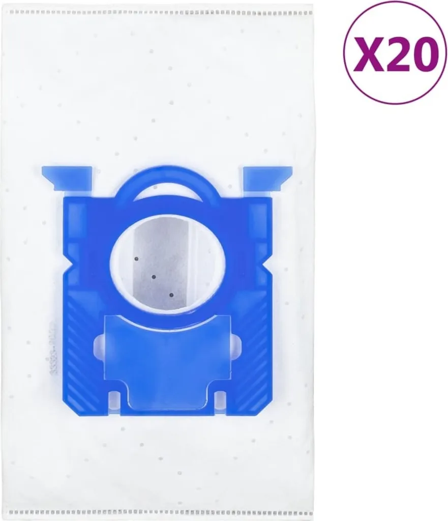 Sacs pour aspirateur Philips S-Bag - Lot de 20 pour un nettoyage complet