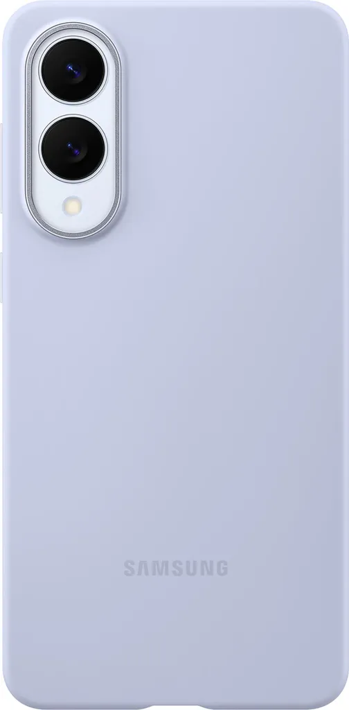 Cover Samsung S25 Edge Silicone Azzurro - Protezione Sottile 6.7"