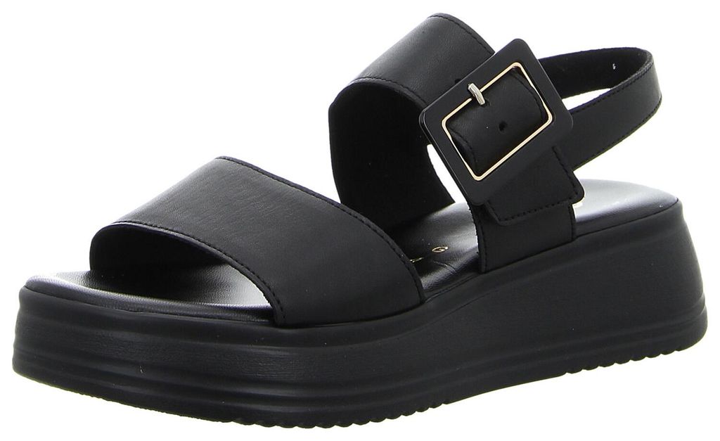Gabor Plateau Sandaletten Damen 31393931313638 Schwarz 37 1/2 EU